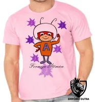 Camiseta adulto ou infantil Formiga Atômica desenho antigo - Foto 4
