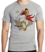 Camiseta adulto ou infantil Frangolino frango galinha - Foto 2