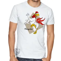 Camiseta adulto ou infantil Frangolino frango galinha - Foto 3