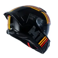 CAPACETE MT THUNDER 4 SV MIL A11 PRETO BRILHO - Foto 3