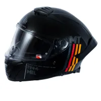 CAPACETE MT THUNDER 4 SV MIL A11 PRETO BRILHO - Foto 5