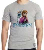 Camiseta adulto ou infantil Frozen Anna Olaf - Foto 4