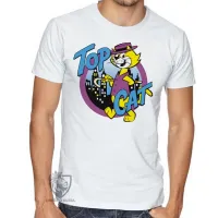 Camiseta adulto ou infantil gato manda chuva gatinho desenho hanna barbera - Foto 3