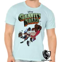 Camiseta adulto ou infantil Gravity Falls arma livro - Foto 5