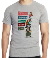 Camiseta adulto ou infantil Gravity Falls nomes pilha - Foto 4