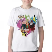 Camiseta adulto ou infantil Gravity Falls todos personagens - Foto 3