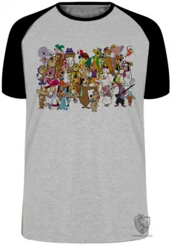 Camiseta adulto ou infantil Hanna barbera personagens bob catatau touche