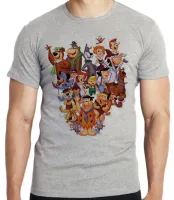 Camiseta adulto ou infantil Hanna Barbera personagens desenho - Foto 3