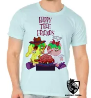 Camiseta adulto ou infantil Happy Tree Friends spaguetti - Foto 5