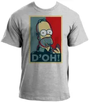 Camiseta adulto ou infantil Homer Simpsons rosquinha - Foto 3