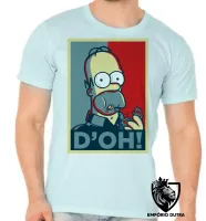 Camiseta adulto ou infantil Homer Simpsons rosquinha - Foto 4