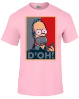 Camiseta adulto ou infantil Homer Simpsons rosquinha - Foto 5