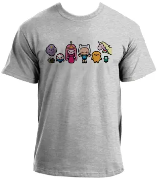Camiseta adulto ou infantil Hora da Aventura desenho cartoon - Foto 2