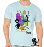 Camiseta adulto ou infantil Hora da Aventura personagens serie - Foto 3