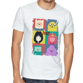 Camiseta adulto ou infantil Hora da Aventura quadrados - Foto 2