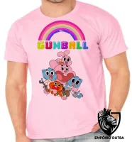 Camiseta adulto ou infantil incrivel mundo gumball - Foto 2