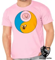 Camiseta adulto ou infantil Jake Finn hora aventura redondo - Foto 4