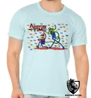 Camiseta adulto ou infantil Jake Finn Mario Luigi - Foto 5