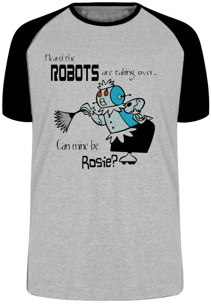 Camiseta adulto ou infantil Jetson Can mine be Rosie robo Imagem