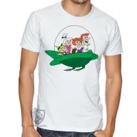 Camiseta adulto ou infantil Jetsons nave desenho antigo hanna barbera - Foto 3