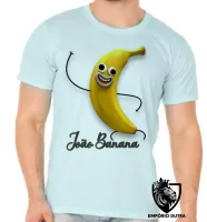 Camiseta adulto ou infantil João Banana desenho fruta - Foto 5