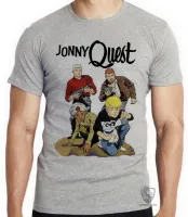 Camiseta adulto ou infantil jonny quest desenho antigo hanna barbera aventura - Foto 4