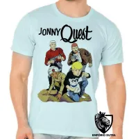 Camiseta adulto ou infantil jonny quest desenho antigo hanna barbera aventura - Foto 5