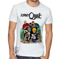 Camiseta adulto ou infantil Jonny quest desenho aventura ação antigo - Foto 3