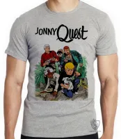 Camiseta adulto ou infantil Jonny quest desenho aventura ação antigo - Foto 4