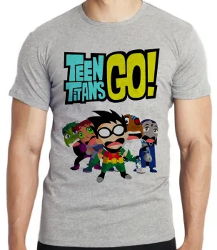 Camiseta adulto ou infantil joven titas medo robin estelar ravena - Foto 2