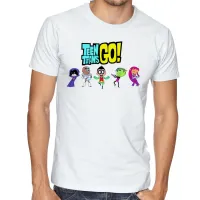 Camiseta adulto ou infantil Jovens titas Teen Titans go - Foto 2