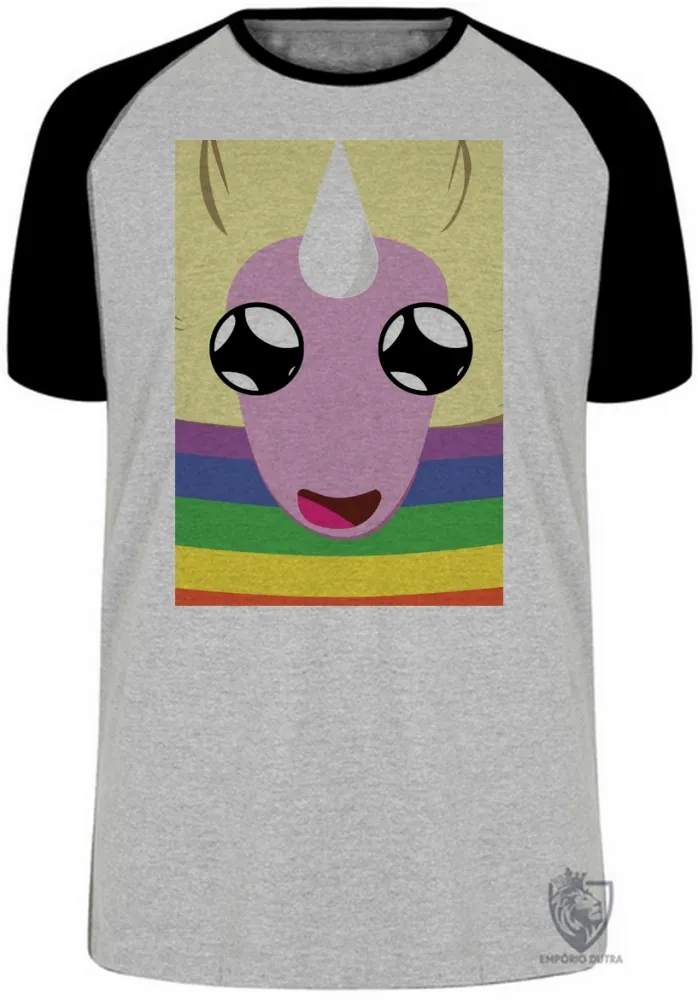 Camiseta adulto ou infantil Lady Iris rosto Hora da Aventura Imagem