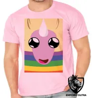 Camiseta adulto ou infantil Lady Iris rosto Hora da Aventura - Foto 4