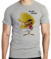 Camiseta adulto ou infantil Ligeirinho arriba rato - Foto 3