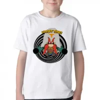 Camiseta adulto ou infantil Looney Tunes Eufrazino arma - Foto 3