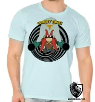 Camiseta adulto ou infantil Looney Tunes Eufrazino arma - Foto 5