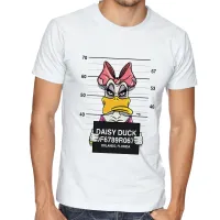 Camiseta adulto ou infantil Margarida disney presa prisão - Foto 2