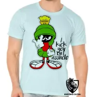 Camiseta adulto ou infantil Marvin marciano pernalonga nasa - Foto 5