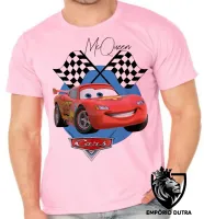 Camiseta adulto ou infantil McQueen cars carros desenho - Foto 4