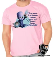 Camiseta adulto ou infantil Megamente ser mau bebe heroi - Foto 2