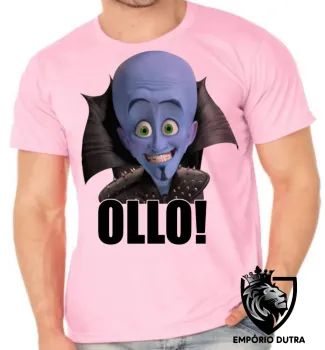 Camiseta adulto ou infantil megamente super herói azul - Foto 2