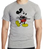 Camiseta adulto ou infantil Mickey Mouse antigo Disney - Foto 3