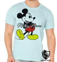 Camiseta adulto ou infantil Mickey Mouse antigo Disney - Foto 5