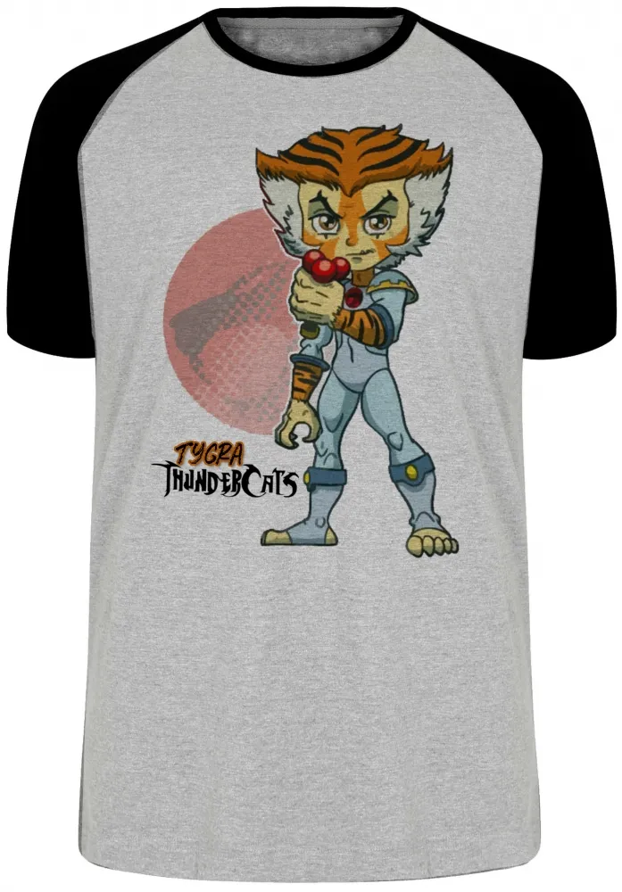 Camiseta adulto ou infantil Thundercats Tygra tigre gato cat