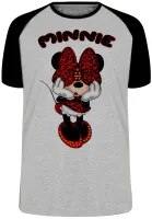 Camiseta adulto ou infantil Minnie mouse tope rosto mickey disney - Foto 2