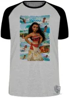 Camiseta adulto ou infantil Moana fases princesa - Foto 5