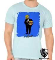 Camiseta adulto ou infantil Burns Trump simpsons - Foto 5