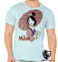 Camiseta adulto ou infantil Mulan Japão Japonesa - Foto 5