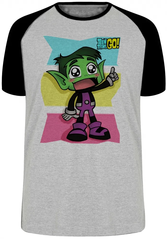 Camiseta adulto ou infantil Mutano fofo cute jovens titãs titan go
