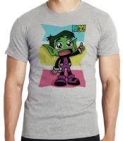 Camiseta adulto ou infantil Mutano fofo cute jovens titãs titan go - Foto 3